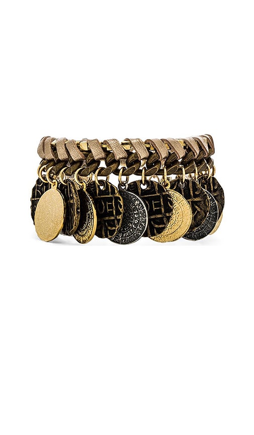 Coin Layered Bracelet