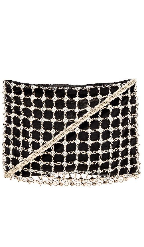 Rhinestone Chain Crossbody Bag