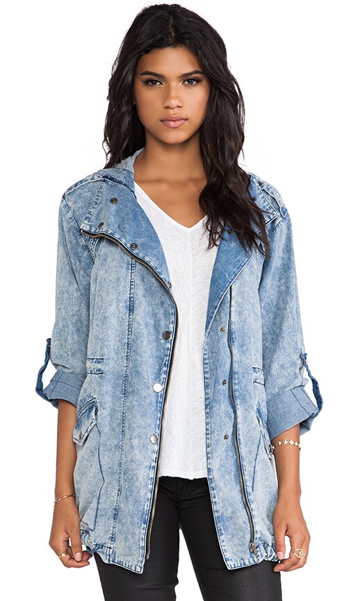 Brawler Denim Soft Anorak Jacket