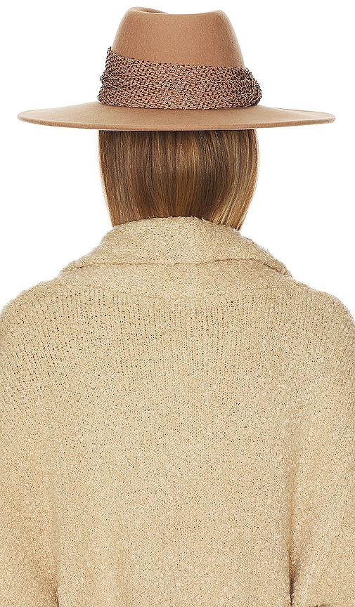 Eugenia Kim Harlowe Wool Fashion Hat In Brown | ModeSens