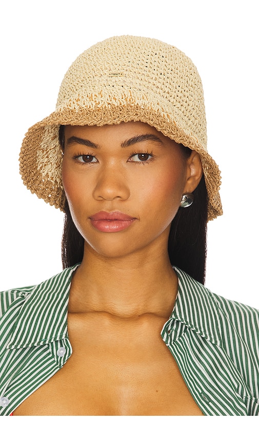 Eugenia Kim Bailey Bucket Hat in Ivory & Camel | REVOLVE display picture 1