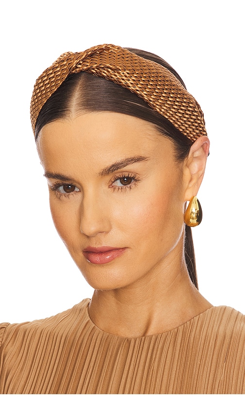 Roxanne Headband in Chocolate.