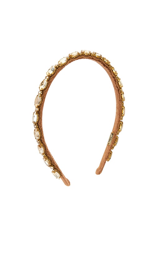  Eugenia Kim Stirnband Lux In Metallic Gold. 