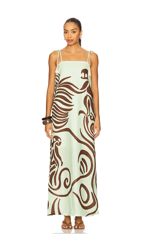 Eugenia Fernández Ona Dress In Multi