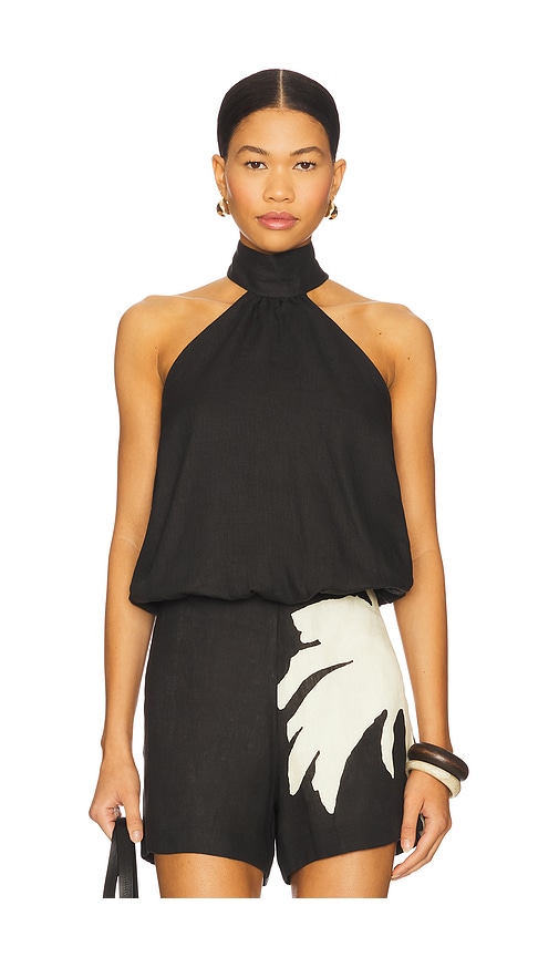 Eugenia Fernandez Arena Top in Black. - size XL (also in L, M, S, XS)