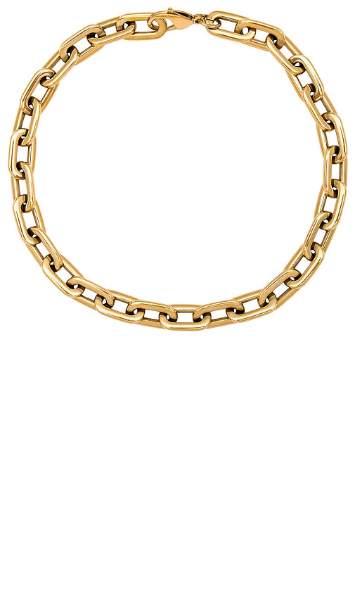 Ellie Vail Gage Oversized Link Necklace In Gold