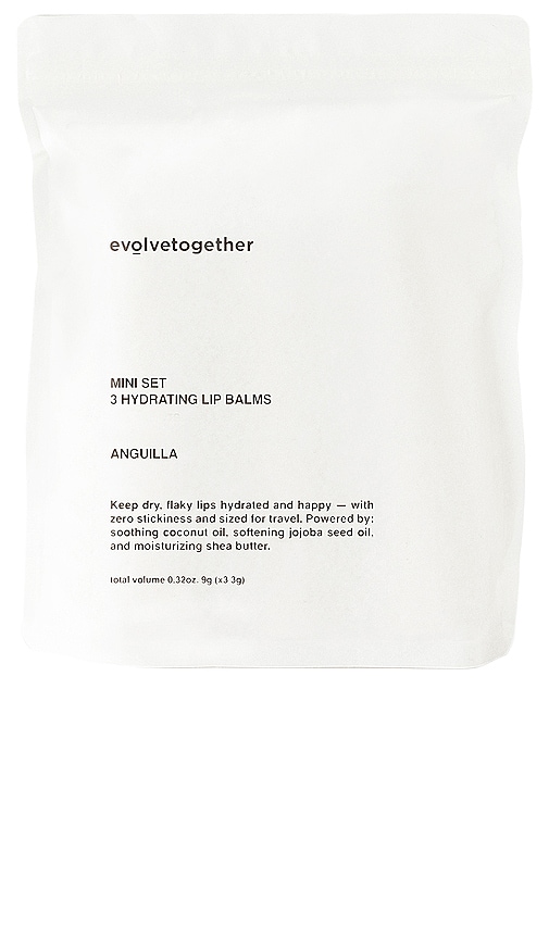 Evolvetogether Hydrating Lip Balm Mini Set In Anguilla