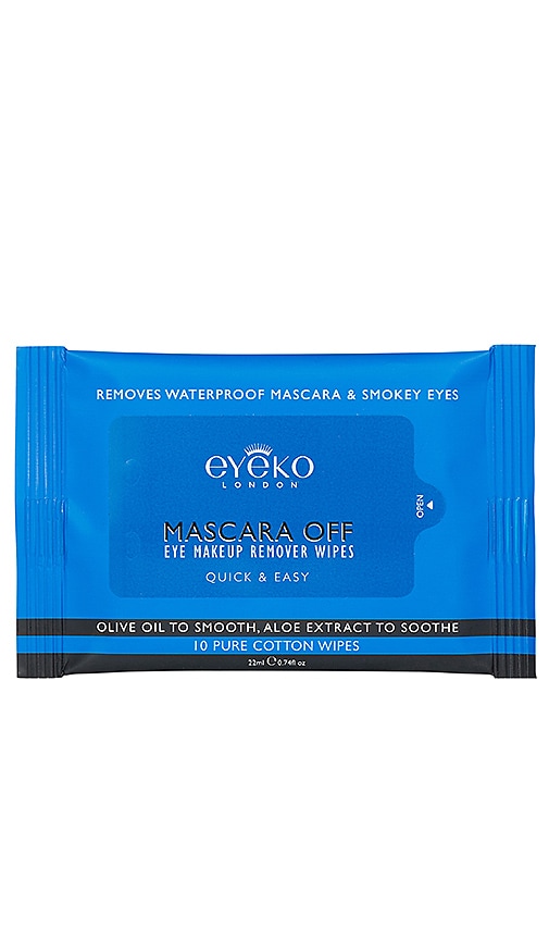 Eyeko Mascara Off Eye Make Up Remover Wipes In Revolve