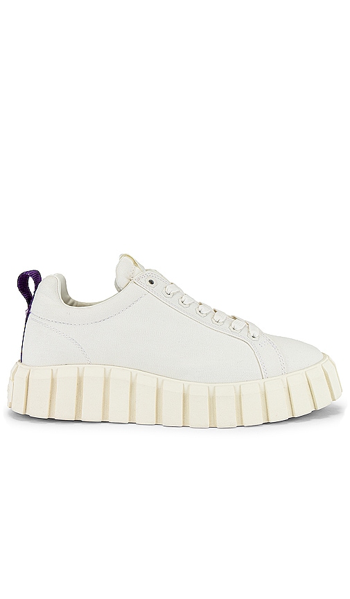 Eytys Odessa Canvas Sneaker in White | REVOLVE