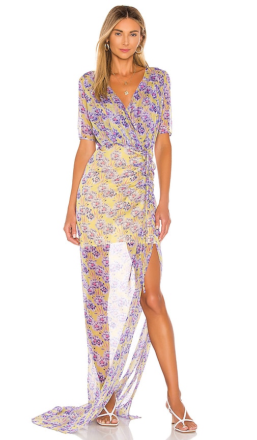 eywasouls malibu Elke Dress in Luscious Lavender Print | REVOLVE