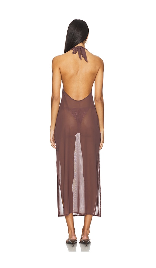  Fae Maxikleid Ava In Brown. Größe S. Also In M, L. 