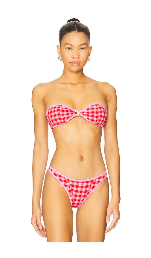 Tallara Bikini Top in Red. - size XL (also in L, M, S, XS)
