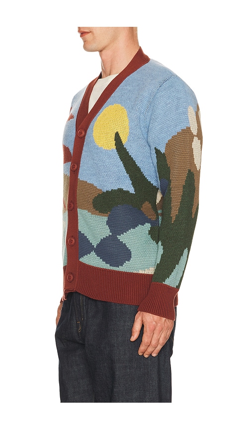  Far Afield Strick In Brick,blue. Größe S. Also In M, L, Xl/1x. 
