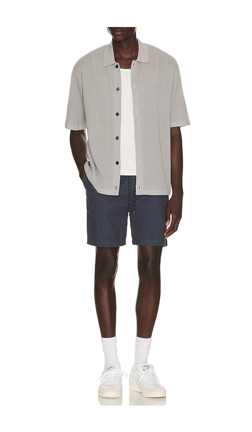  Faherty Essential Drawstring Short In Blue. Size S. Also In M. 