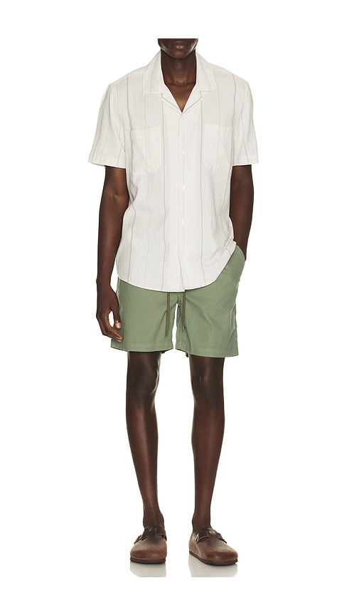  Faherty Essential Drawstring Short In Green. Size S. Also In M, L, Xl/1x. 