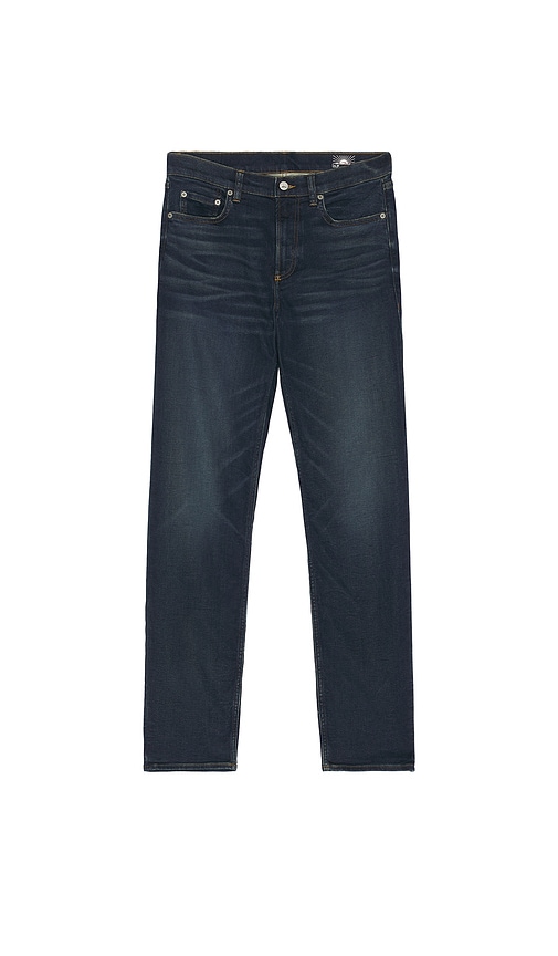 Stretch Terry Indigo 5 Pocket Jeans en . Taille 30x32. Also en 31x32, 32x32, 33x32, 34x32, 36x32 - Faherty - Modalova