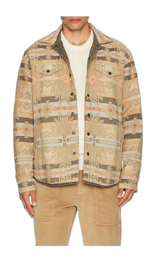 Faherty Doug Good Feather Reversible Jacket In Brown. Size S. Also In M. 