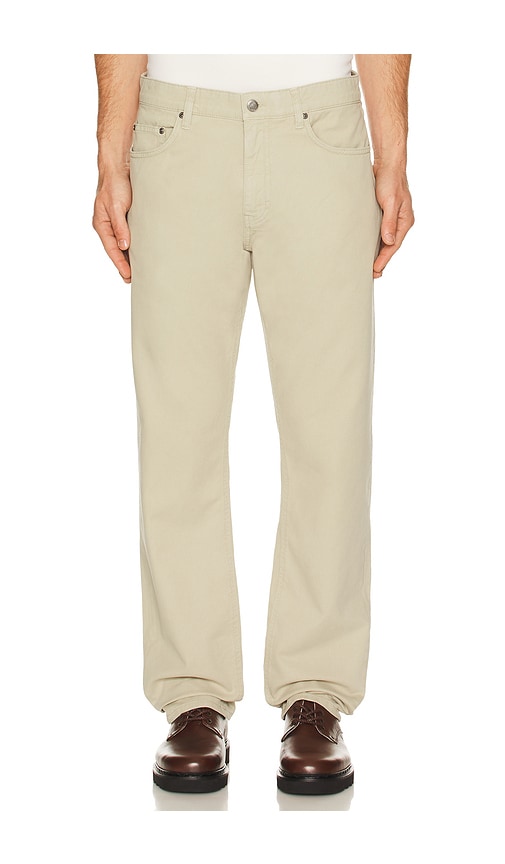 Faherty Reserve Twill 5 Pocket Pant In Neutral