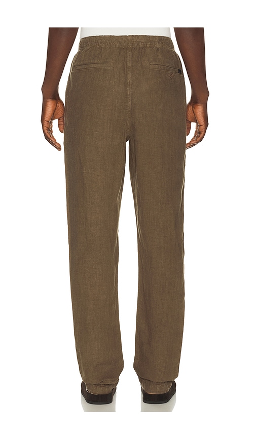  Faherty Linen Drawstring Pants In Brown. Size S. Also In M, L, Xl/1x. 