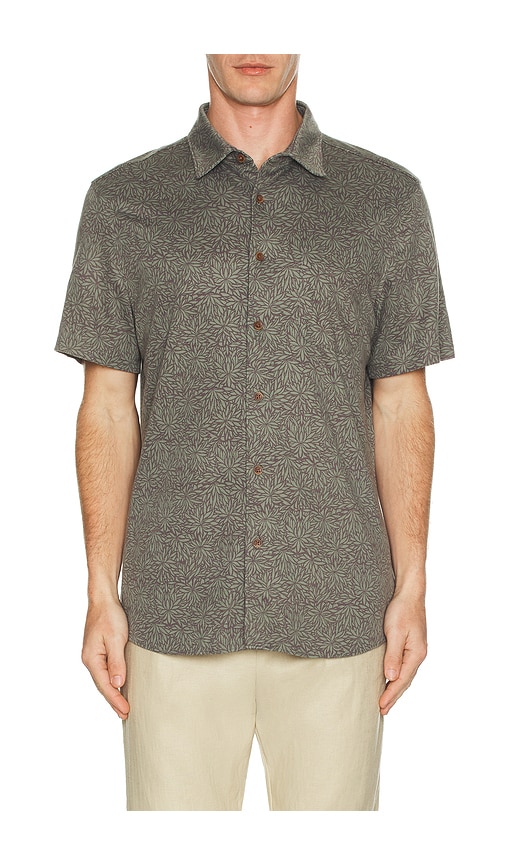  Faherty Kurzärmeliges Shirt Hermosa In Green. Größe S. Also In M. 