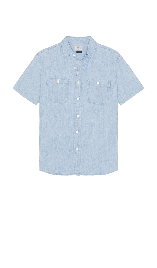 CHEMISE EN CHAMBRAY TRIED AND TRUE in . Size M, S, XL/1X - Faherty - Modalova