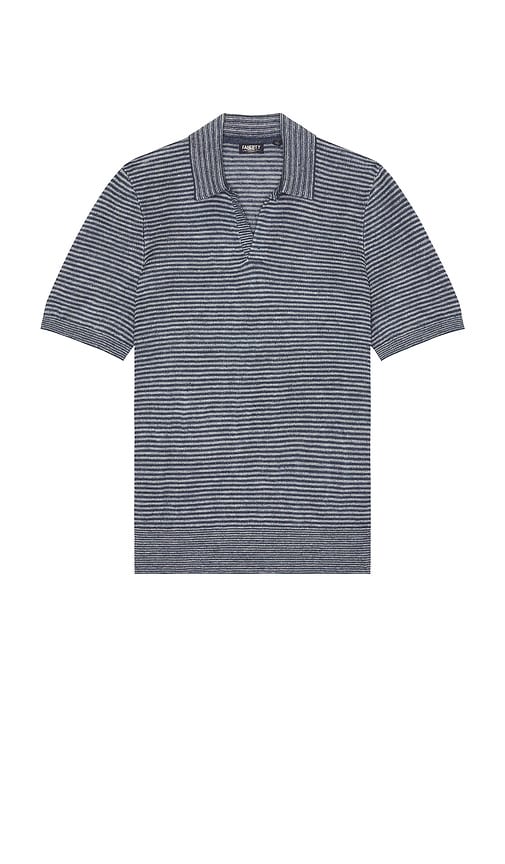 Linen Sweater Polo in . Size M, S, XL/1X - Faherty - Modalova