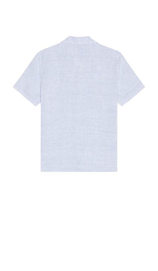 Faherty Reserve Basque Camp Shirt In Blue