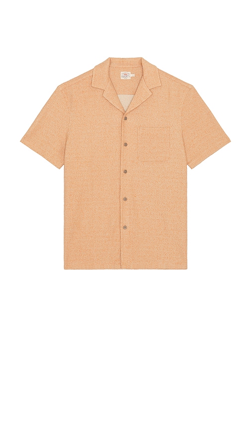 Oasis Shirt in Orange. - size L (also in M, S, XL/1X) - Faherty - Modalova