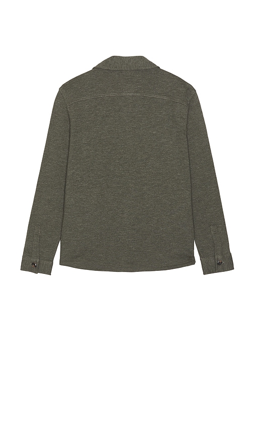  Faherty Inlet Knit Cpo Shirt In Olive. Size S. Also In M, L. 