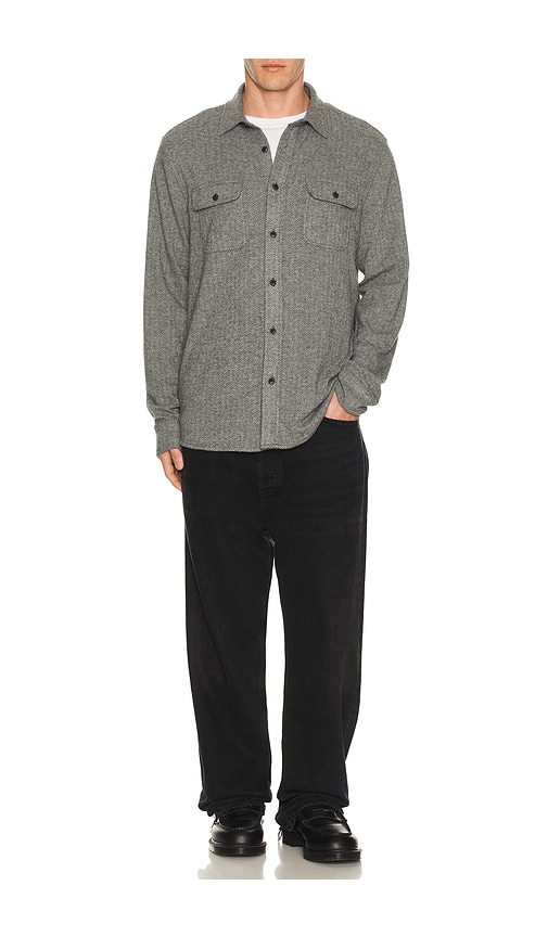  Faherty Pullover-hemd Legend In Grey. Größe S. Also In M, Xl/1x. 