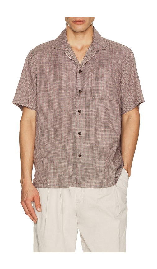 Faherty Short Sleeve Breeze Camp Shirt