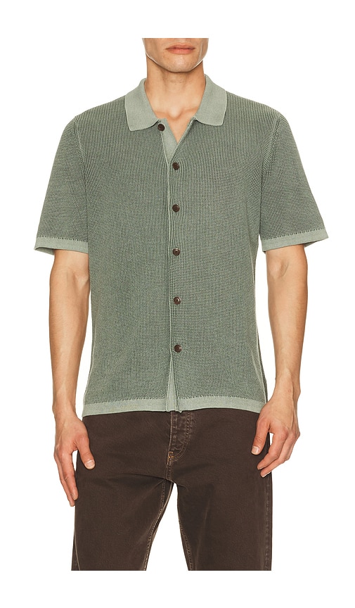 Faherty Short Sleeve Sunwashed Knitted Shirt