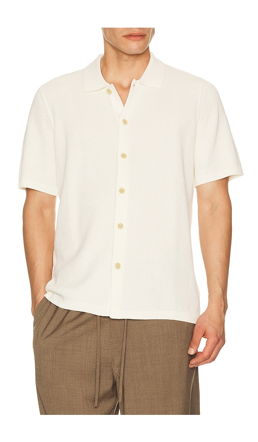 Faherty Short Sleeve Sunwashed Knitted Shirt