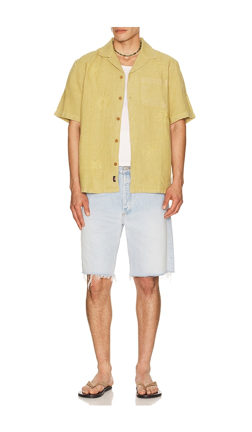  Faherty Hemd In Mustard. Größe S. Also In M, L, Xl/1x. 