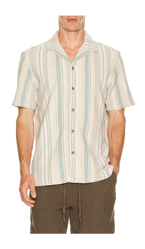 Faherty Short Sleeve Oasis Camp Shirt
