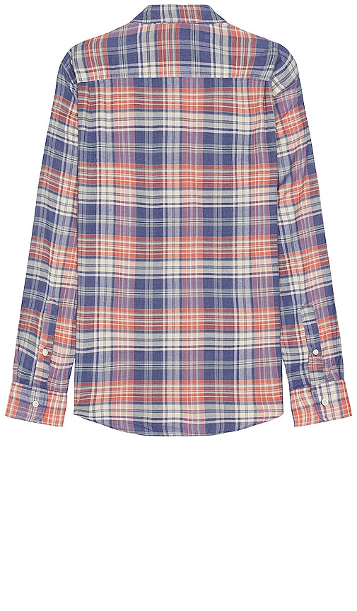 Shop Faherty The All Time Shirt In Orange