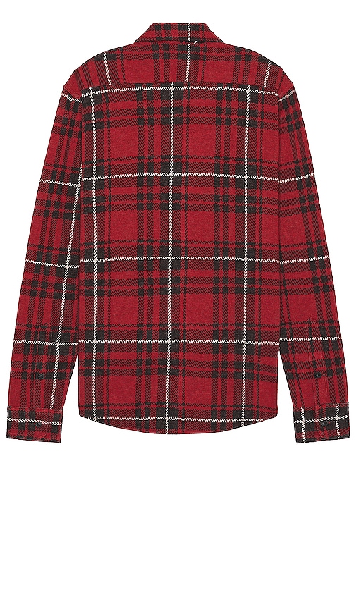 Shop Faherty Legend Sweater Shirt In Red