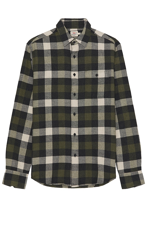 Faherty Super Brushed Flannel in Ten Mile Buffalo