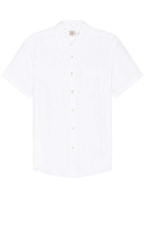 White by FTL Katie Linen Shirt (White)