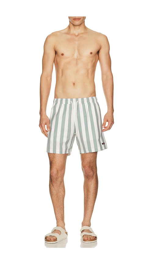  Faherty Badeshorts In White,sage. Größe M. Also In Xl/1x. 