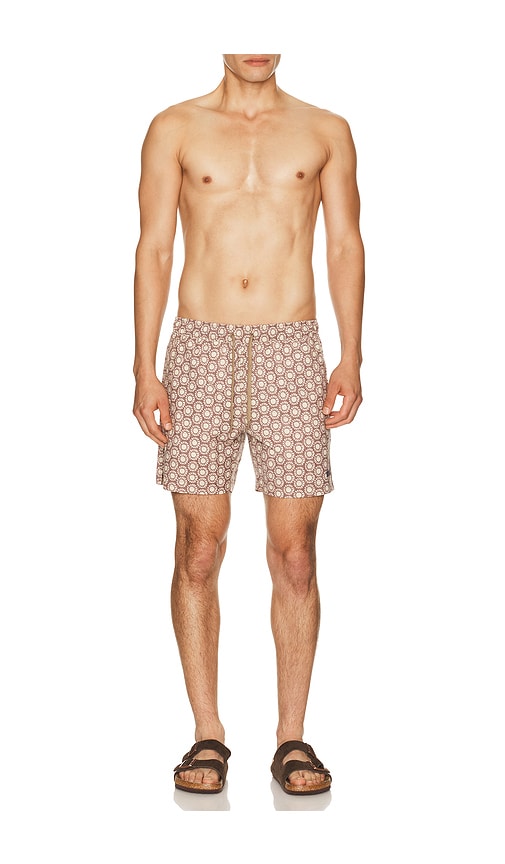  Faherty Badeshorts In Brown. Größe S. Also In M, L, Xl/1x. 