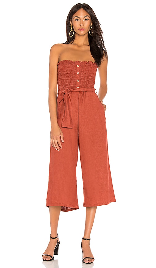 eliza j off the shoulder bell sleeve jumpsuit