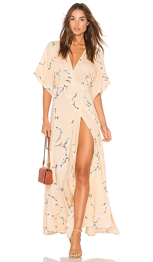 FAITHFULL THE BRAND Bergamo Maxi Dress in Eden Floral Print