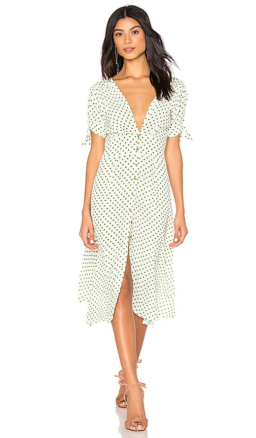 FAITHFULL THE BRAND Billie Midi Dress 