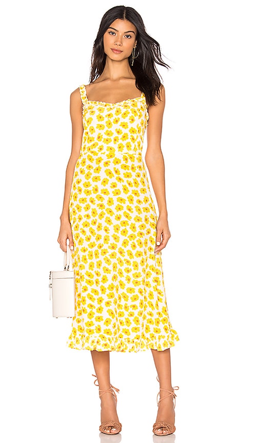 faithfull yellow dress