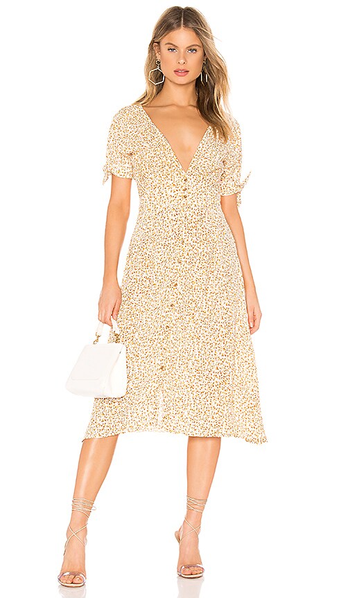 faithfull the brand billie midi dress