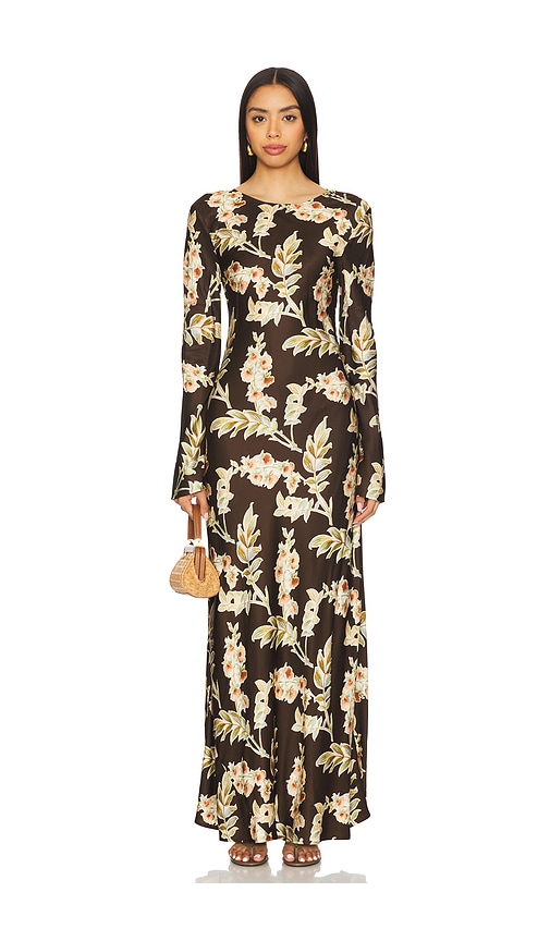 Faroe Maxi Dress in Brown. - size L (also in M, S, XL, XS) - FAITHFULL THE BRAND - Modalova