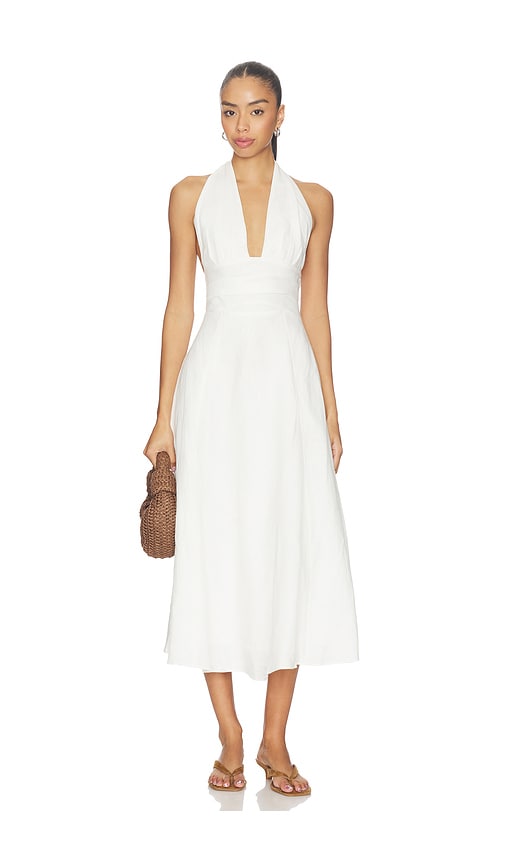 FAITHFULL THE BRAND Bianca Midi Dress