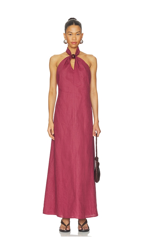 FAITHFULL ROBE MAXI LOURDES en Blush Taille XS Also en S M L 424 €