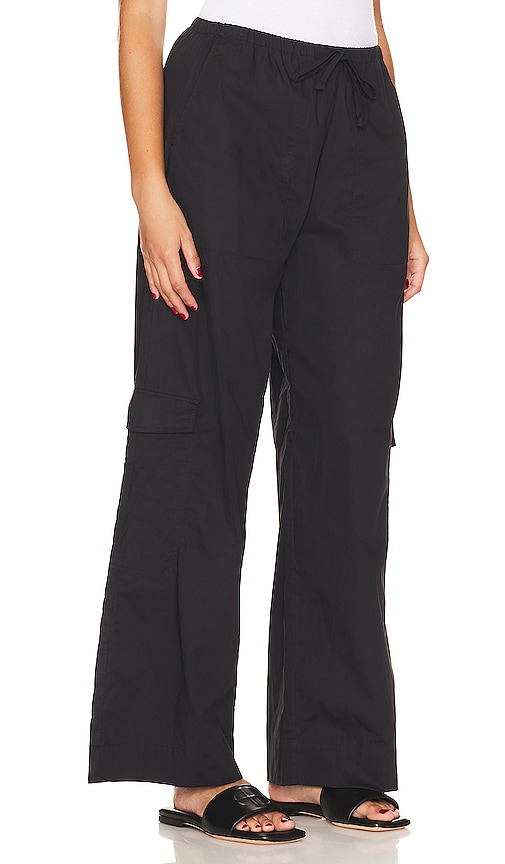 Shop Faithfull The Brand Mico Pant In Black
